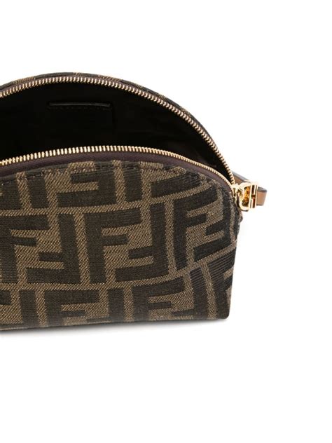 FENDI Small FF Jacquard Toiletry Case 